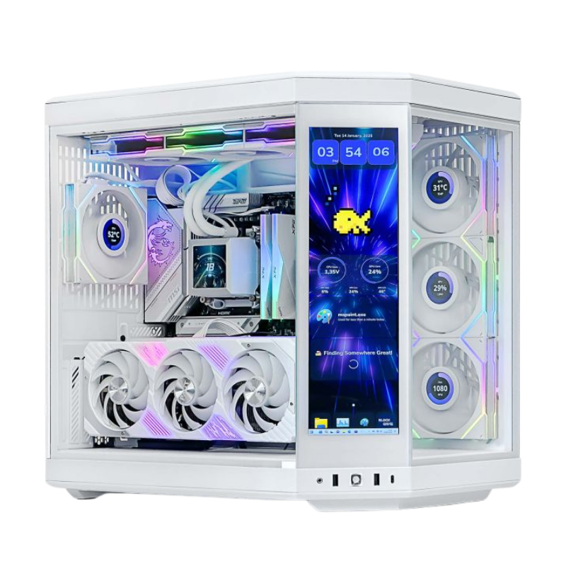PC Gamer CELESTIAL avec NVIDIA GeForce RTX 5090 32 Go et Intel Core Ultra 9 285K (3.7 GHz / 5.7 GHz)